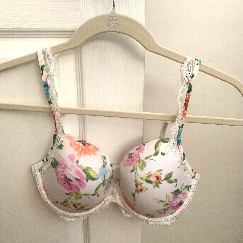 NWT Marie Jo Axelle Padded Underwire Round Bra 30E 30DD UK US Floral‎ Lace